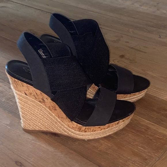 Charles by Charles David, Wedge Platform Sandals - Picture 1 of 6